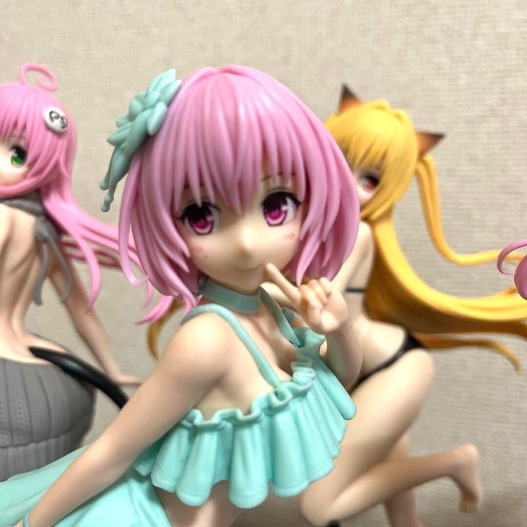 To Love Ru Darkness GLITTER & GLAMOURS Prize Figure Set of 5 Bulk