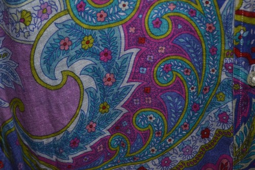 Camisa Etro Italia Lino Paisley Estampado Animal Mitológico 43 L XL - Imagen 4 de 14