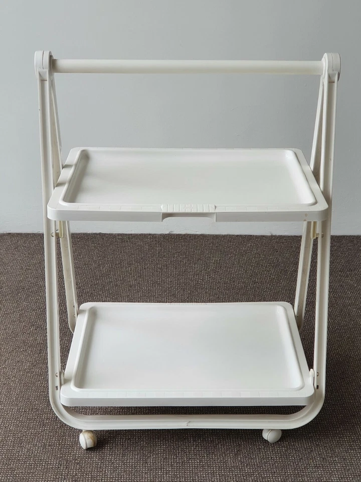 🔶️CARRITO BAR RETRO VINTAGE SIMO ITALIA AÑOS 60 ATOMIC POP SPACE JET AGE MODERNISTA MCM Foto 2 de 4