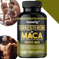 Turkish Ketone + Maca Capsules - Build muscle, increase strength, fight stress,