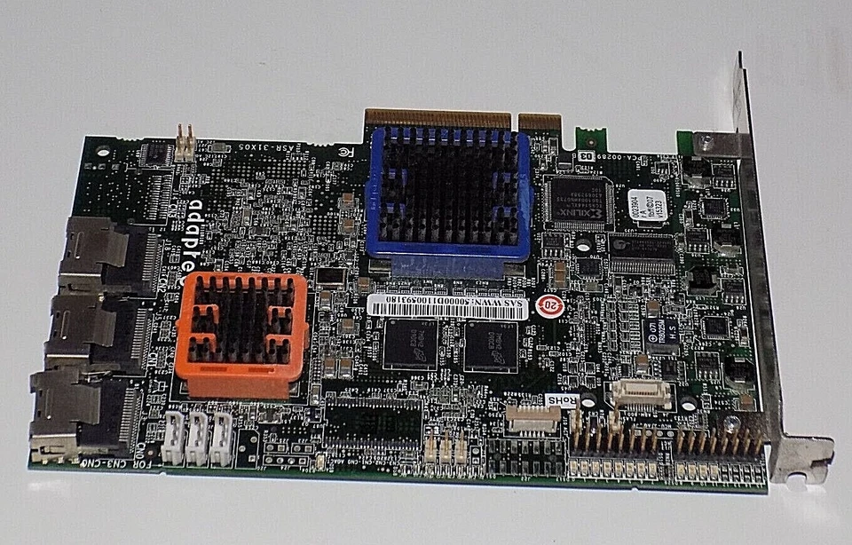 Adaptador ASR-31205/256MB SATA+SAS+SSD RAID-Controlador TARJETA TCA-00289-03-B Foto 4 de 4