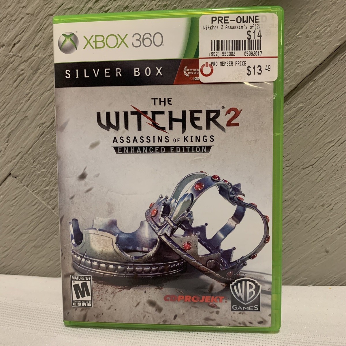 Xbox360ソフト ウィッチャー2 エンハンスドエディション