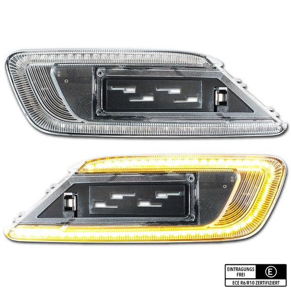 Weisse LED Seitenblinker BMW Mini Clubman F54 One Cooper S D ALL4 JCW-image