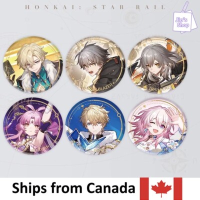 Honkai: Star Rail Official Character Pin Series 6 Fuxuan March 7th Gepard