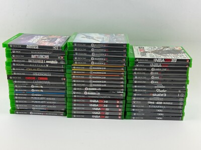 Microsoft Xbox One & Series S/X Game Lot With Cases You Pick & Choose