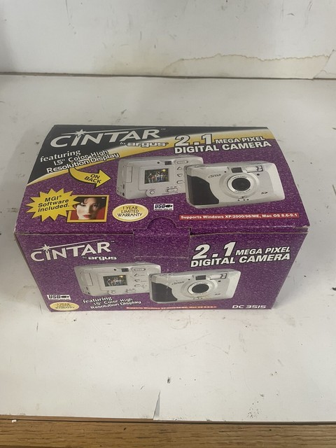 NIB Cintar DC 3515 Digital Camera by Argus