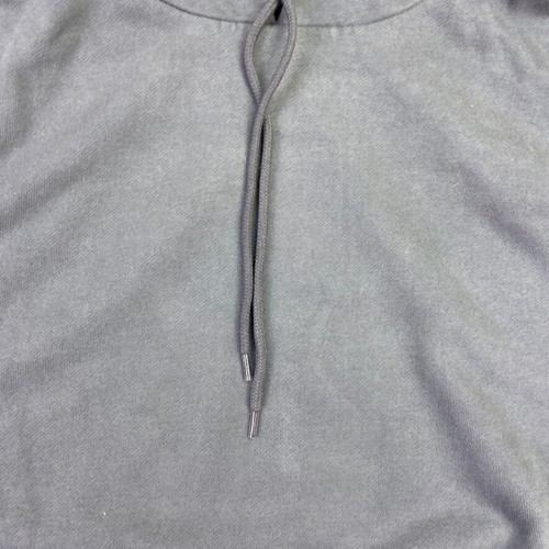 Yeezy Gap Hoodie Mens 2XL Gray Oversized LA H18 Hooded Logo Streetwear NEW - Picture 3 of 13