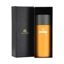 Galiner 4-6CT Cigar Humidor Case Holder With Humidifier and Hygrometer Gift Box