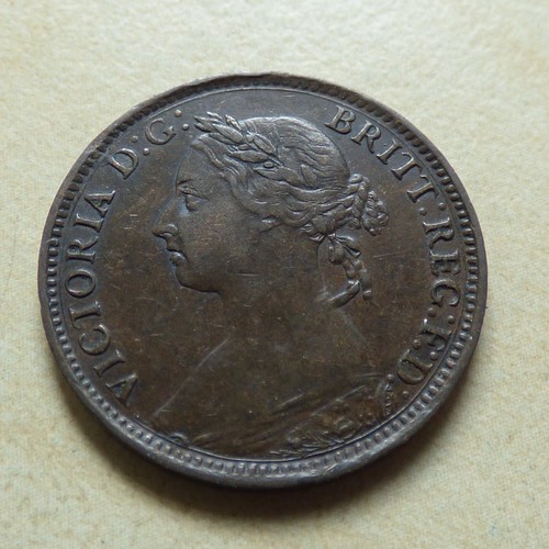 Victoria Farthing 1894 Nice Grade (myrefn21680) - 第 3/4 張圖片
