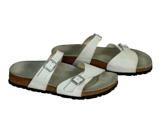 Sandalias para mujer Birkenstock informales a rayas