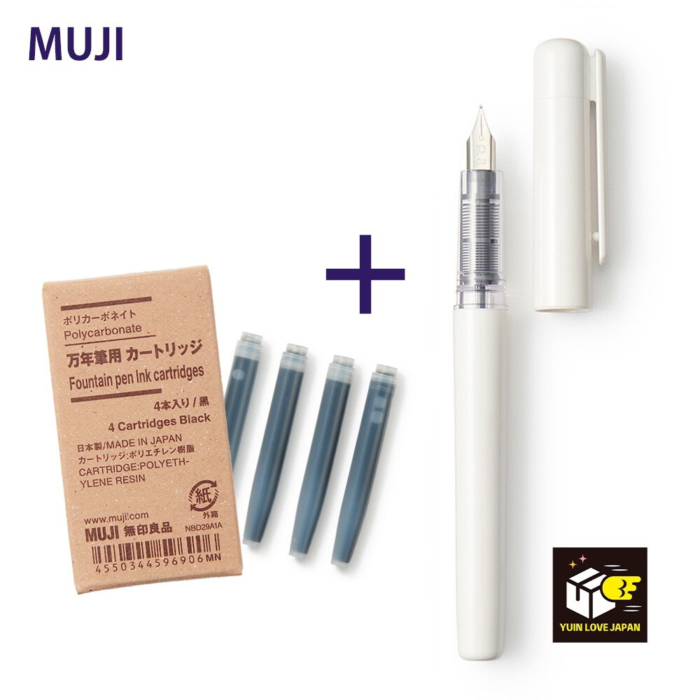 Pen Ink Cartridge Muji Aluminium Fountain Pen Muji Fountain MUJI