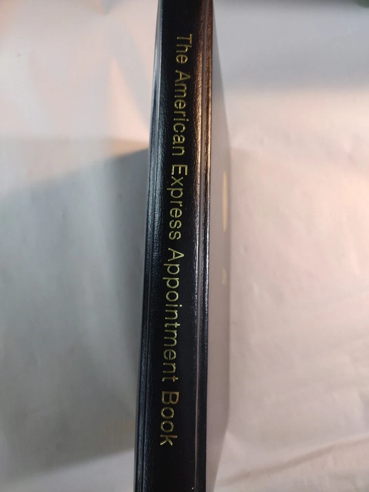 Libro de citas The American Express 2009. 8" x 10,5" Foto 2 de 4