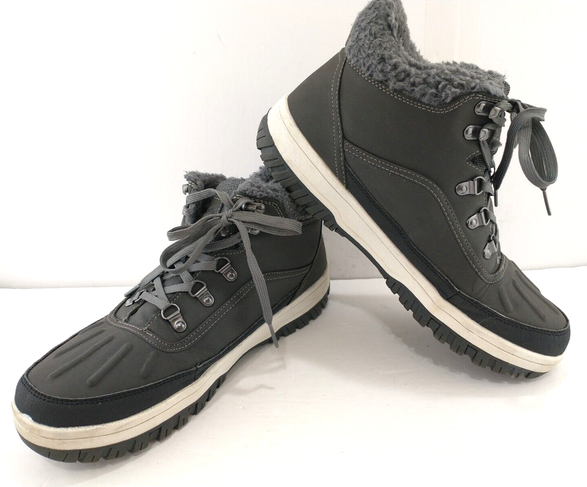 Weatherproof Slope style Sneaker Boots Men Size 11 M Gray 