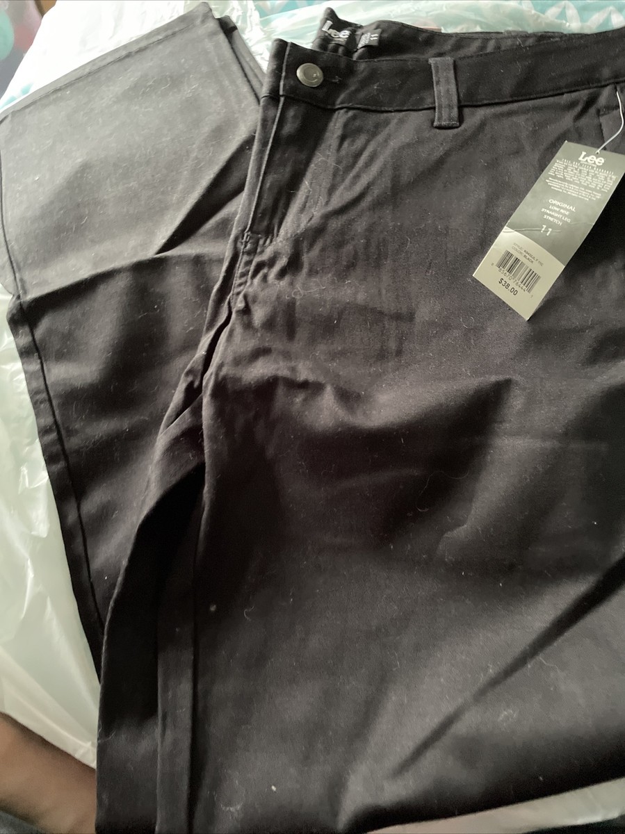 Lee Uniforms Juniors Original Straight Leg Pant - Choose SZ/color