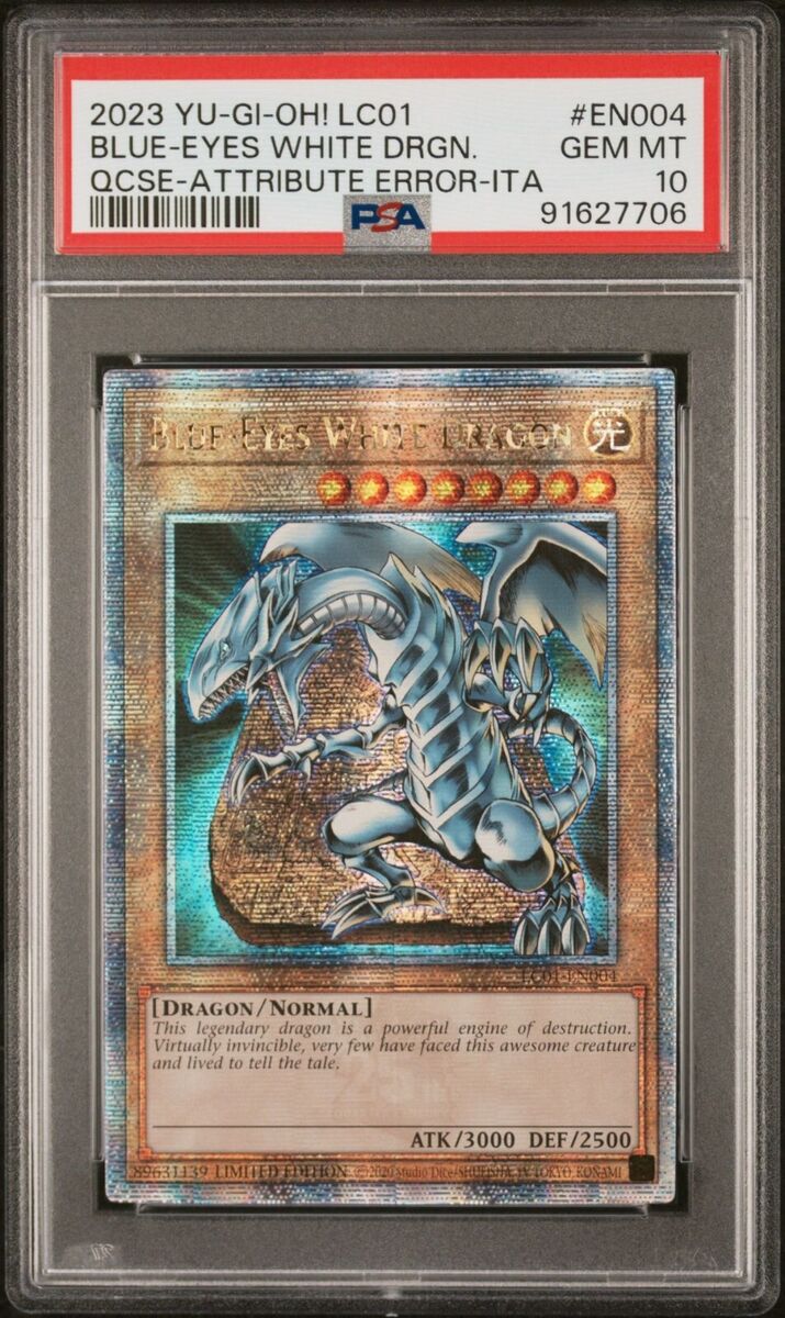 PSA 10 | Blue-Eyes White Dragon | 25th anniversary QCR | eBay PSA 10 | Blue-Eyes White Dragon | 25th anniversary QCR | eBay