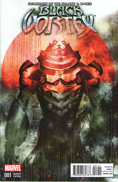 BLACK VORTEX #1 - X-Men and Guardians of the Galaxy - Sorrentino - VARIANT COVER