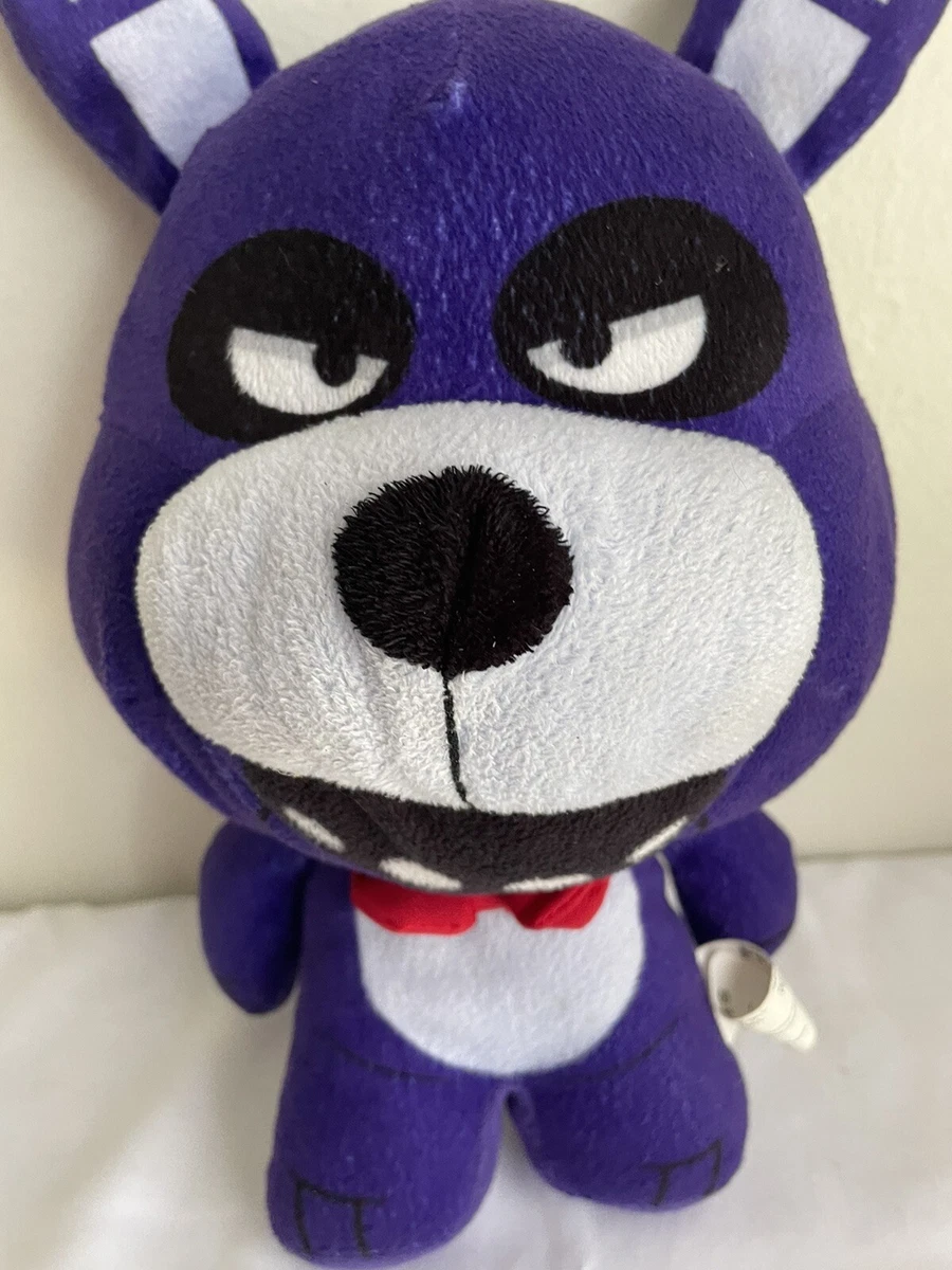 Five Nights at Freddys Plush Bonnie 10” Purple Bunny Rabbit Ears Red Bowtie  | eBay