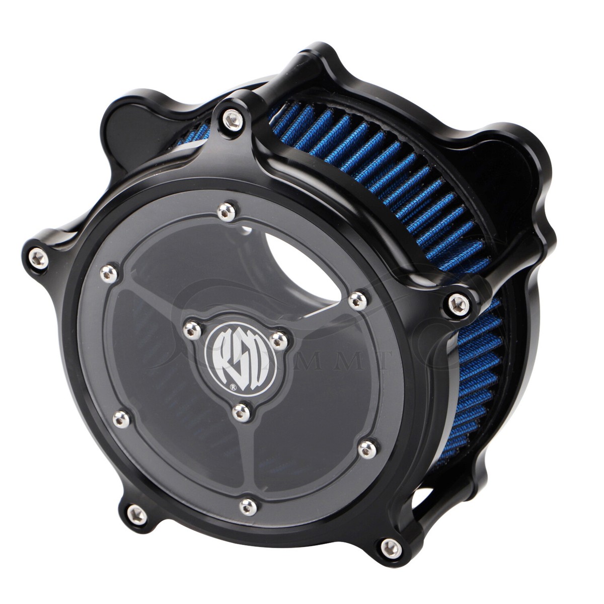 RSD Chrome Air Cleaner Intake Filter Kit For Harley Dyna