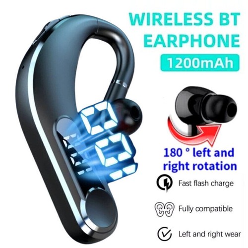 Earbuds Wireless Stereo Handsfree Headset Earphone for Bluetooth Cell Phone - Picture 9 of 10