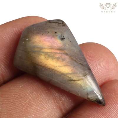 24 Ct. Blaue Farbe Flash Labradorit Fancy Form Lose Edelstein S-4264