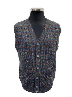 EXAMPLE BY MISSONI WESTE VINTAGE PULLOVER PULLI CARDIGAN