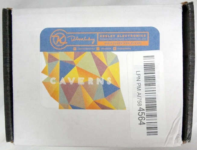 Pedal efecto guitarra eléctrica Keely Electronics Caverns Reverb & Delay ¡con caja! Foto 2 de 4