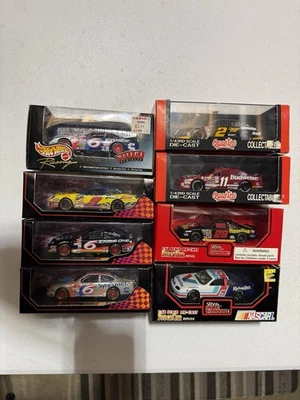 NASCAR DIECAST 1/43 LOT OF 8 ASSORTED DRIVERS & BRANDS - NO REPEATS! - Image 1 of 4