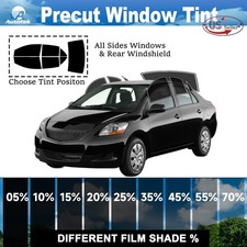 Window Privacy Film Precut Window Tint 2ply For 2007-2011 Toyota Yaris Sedan