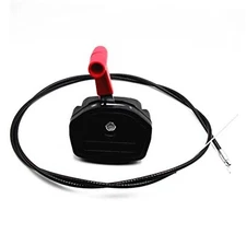 Lawn Mower Throttle Cable Kit with Universal Switch Lever Control 56" Kit