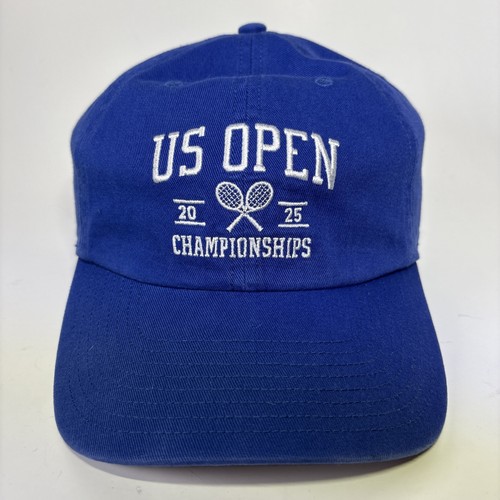 US Open 2025 Championships Hat Blue Chase Bank 47 Brand StrapBack Tennis Cap Hat