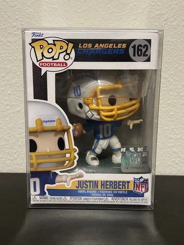 NEW! NFL Funko 162 Los Angeles Chargers Justin Herbert!