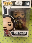 Funko Pop Star Wars Rogue One Baze Malbus #141 Vinyl Bobble-Head Figure NEW