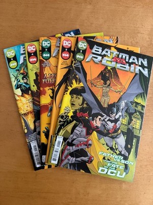 Batman vs. Robin #1, 2, 3, 4, 5 complete set DC Comics (2022)