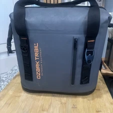 Ozark Trail 24 Can Wide Mouth Premium Tote Cooler Soft Sided Heavy Duty *