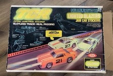 Ideal TCR Slotless Track Lighted Blazers Special Jam Car Glow in the Dark 1977