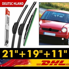3X SCHEIBENWISCHER VORNE + HINTEN SATZ Für VW LUPO 6E1 6X1 98-03 Wischerblatt