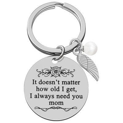 Gifts for Moms from Daughter Son, Keychain/Keyring Mom Birthday
