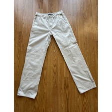 Y2K Anchor Blue Cotton Straight Leg Pants - Size 7