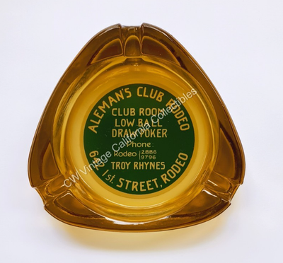 #ad #ad ca. 1950#x27;s Aleman#x27;s Club Rodeo Low Ball Draw Poker Troy Rhynes California CA $129.00