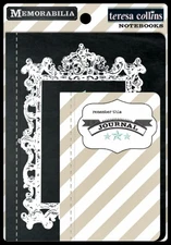 Teresa Collins MEMORABILIA (2) NOTEBOOKS scrapbook journal