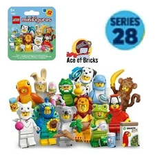 LEGO 71051 Minifigures Series 28 Animal Costume - Complete Set of 12 (PRE-ORDER)