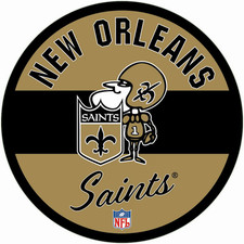 New Orleans Saints Logo Weather Resistant Vinyl Sticker/Decal 10
