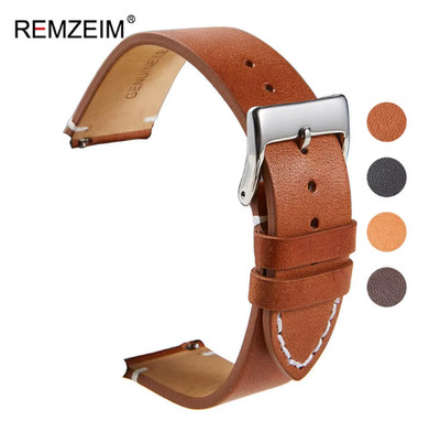 Echt Kalbsleder Uhrenarmbänder Uhrenarmband zum Auslösen