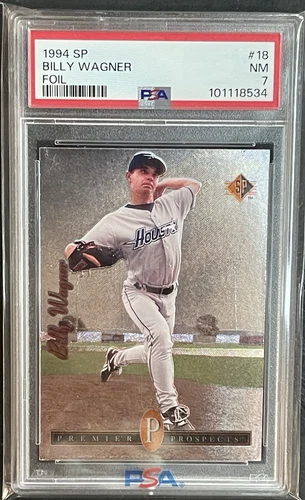PSA 7 NrMT 1994 SP #18 Billy Wagner RC Rookie HOF