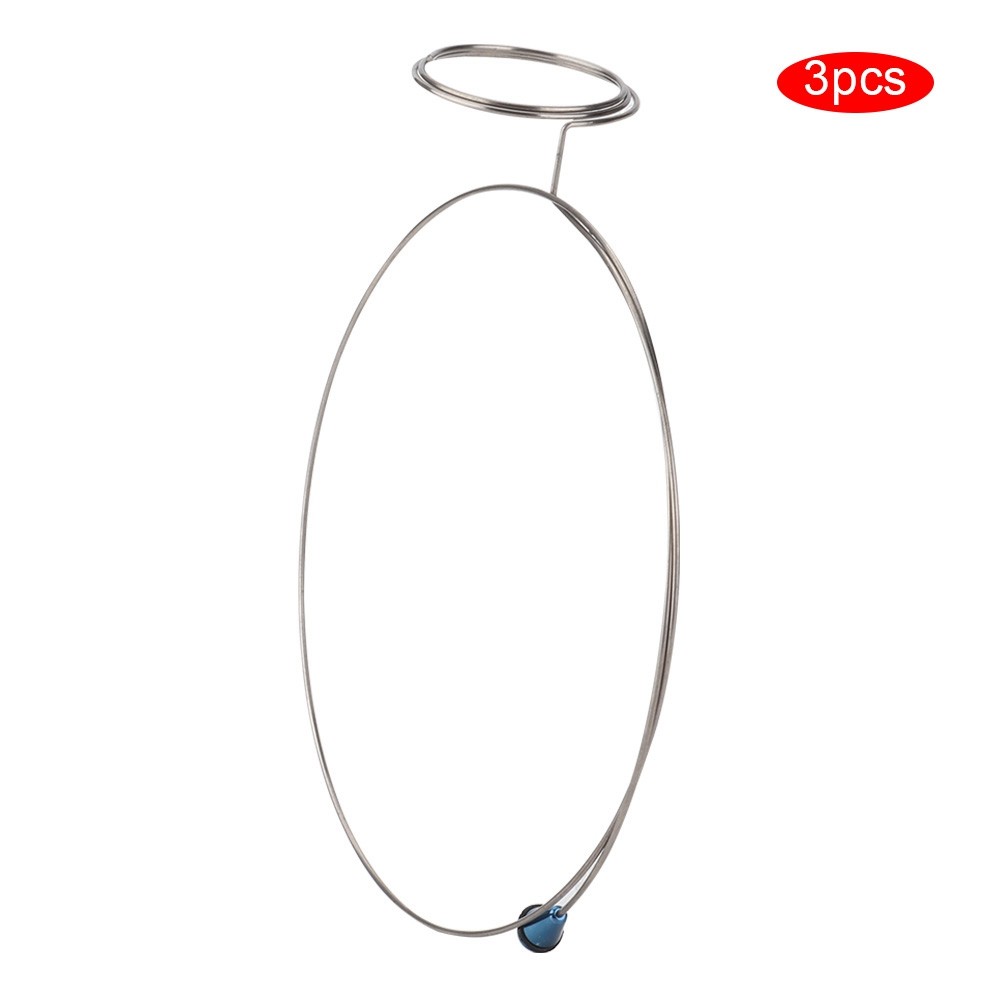 3Pcs Head Mounted Magnifying Glass Steel Ring For Watchmaker Watch Repair To CUT