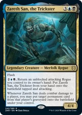 4x MTG Zareth San, the Trickster, Light Play, English Zendikar Rising