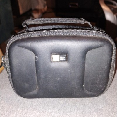 Case Logic Black Nylon Hard Camera Case with Handle & Accessory Compartments
