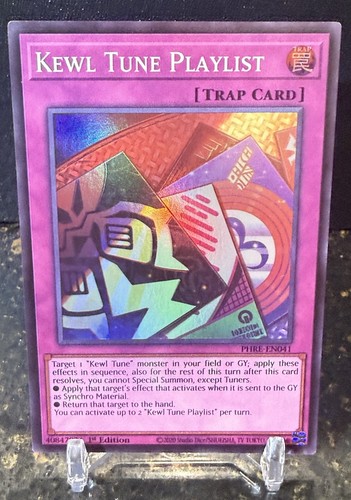Kewl Tune Playlist [Super Rare] PHRE-EN041 YuGiOh Phantom Revenge card