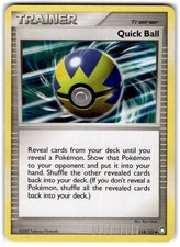 Quick Ball 114/123 - Uncommon - Mysterious Treasures - Heavily Played on eBay