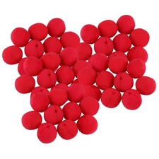 50x Red Clown Noses Clown Nose Balls Novelty 50mm Adults Cosplay for Birthday